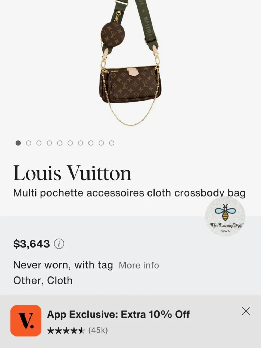 Louis Vuitton gently used